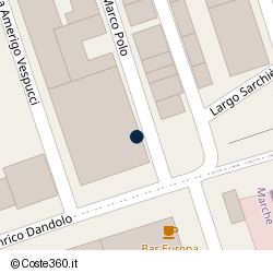 Posizione della concessione demaniale marittima Autorità Portuale di Mar Adriatico Centrale, A. 2019, N. SB2