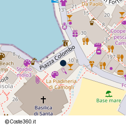 Posizione della concessione balneare Comune di Camogli, A. 2025, N. 03