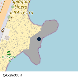 Posizione della concessione demaniale marittima Comune di Cogoleto, A. 2018, N. 3289