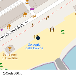 Posizione della concessione demaniale marittima Comune di Pietra Ligure, A. 2018, N. 1