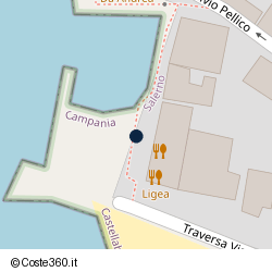 Posizione della concessione balneare Comune di Castellabate, A. 2017, N. 16