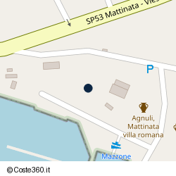 Posizione della concessione demaniale marittima Comune di Mattinata, A. 2010, N. 010
