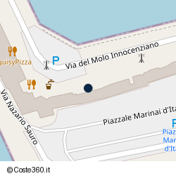 Posizione della concessione demaniale marittima Comune di Anzio, A. 2003, N. 61
