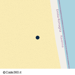 Posizione della concessione demaniale marittima Comune di Ravenna, A. 2025, N. 77468