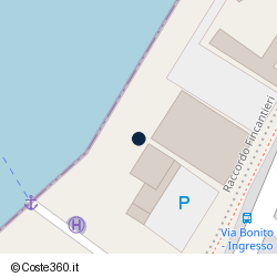 Posizione della concessione demaniale marittima Autorità Portuale di Mar Tirreno Centrale, A. 2016, N. 35