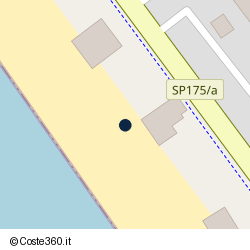 Posizione della concessione demaniale marittima Comune di Pontecagnano Faiano, A. 2025, N. 10