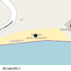 Posizione della concessione balneare Comune Vietri Sul Mare, A. 2007, N. 5