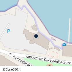 Posizione della concessione balneare Comune di Bari, A. 2015, N. 29