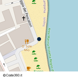 Posizione della concessione demaniale marittima Comune di Ischia, A. 2013, N. 4