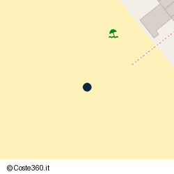 Posizione della concessione demaniale marittima Comune di Forte Dei Marmi, A. 2009, N. 8