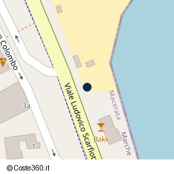 Posizione della concessione balneare Comune di Porto Recanati, A. 2010, N. 12