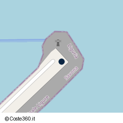 Posizione della concessione demaniale marittima Comune di Finale Ligure, A. 2018, N. 4