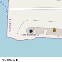 Posizione della concessione demaniale marittima Autorità Portuale di Mar Adriatico Meridionale, A. 2021, N. 186