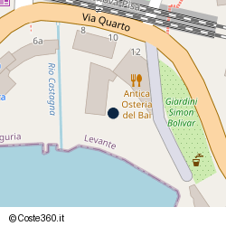 Posizione della concessione balneare Comune di Genova, A. 2009, N. 8
