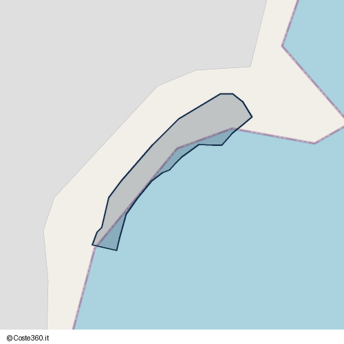 Posizione della spiaggia Spiaggia nei pressi di Avola, 96012