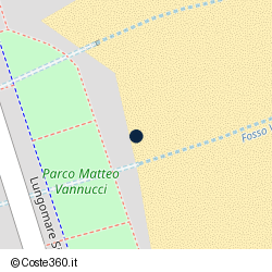 Posizione della concessione balneare Comune di Tortoreto, A. 2008, N. 30