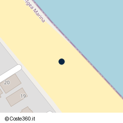 Posizione della concessione demaniale marittima Comune di Bellaria-Igea Marina, A. 2014, N. 23