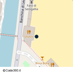 Posizione della concessione demaniale marittima Comune di Senigallia, A. 2019, N. 53