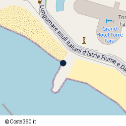 Posizione della concessione demaniale marittima Comune di Chiavari, A. 2025, N. 17