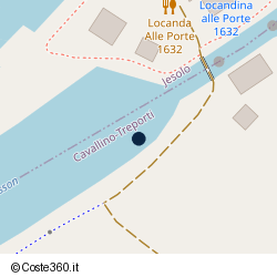 Posizione della concessione demaniale marittima Provv. OOPP di Veneto-Trentino-Friuli, A. 2023, N. 21538