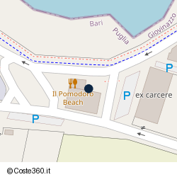 Posizione della concessione demaniale marittima Comune di Giovinazzo, A. 2018, N. 2