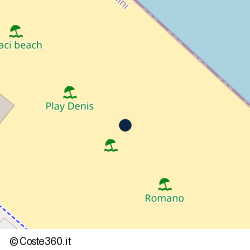 Posizione della concessione demaniale marittima Comune di Riccione, A. 2014, N. 415