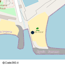 Posizione della concessione demaniale marittima Comune di San Remo, A. 2017, N. 17