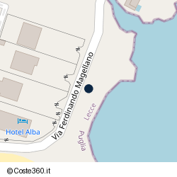 Posizione della concessione demaniale marittima Comune di Porto Cesareo, A. 2016, N. 17