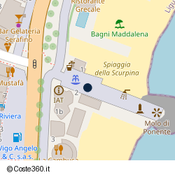 Posizione della concessione demaniale marittima Comune di Arenzano, A. 2005, N. 18