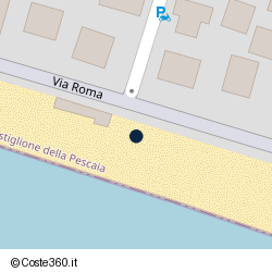 Posizione della concessione balneare Comune di Castiglione Della Pescaia, A. 2011, N. 5