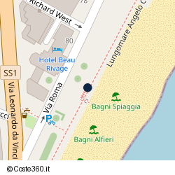 Posizione della concessione demaniale marittima Comune di Alassio, A. 2005, N. 25