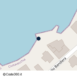 Posizione della concessione demaniale marittima Comune di Civitavecchia, A. 2009, N. 05