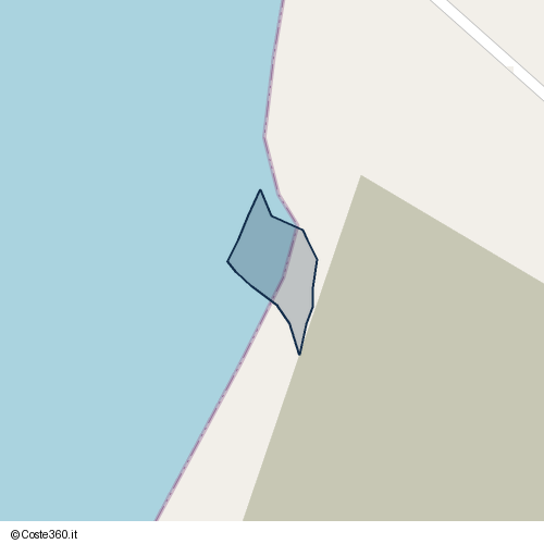 Posizione della spiaggia Spiaggia nei pressi di Via Agliastro, Gioia Tauro, 89013