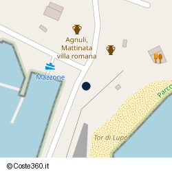 Posizione della concessione demaniale marittima Comune di Mattinata, A. 2009, N. 004