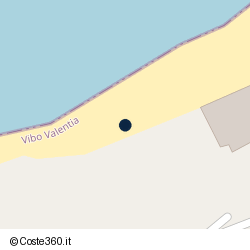 Posizione della concessione demaniale marittima Comune di Briatico, A. 2025, N. 10