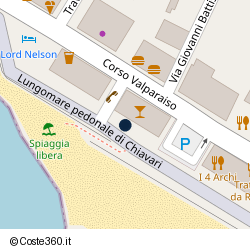 Posizione della concessione demaniale marittima Comune di Chiavari, A. 2025, N. 18