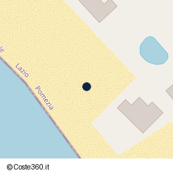 Posizione della concessione balneare Comune di Pomezia, A. 2009, N. 22