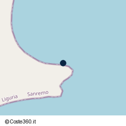 Posizione della concessione demaniale marittima Comune di San Remo, A. 2024, N. 06