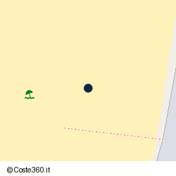 Posizione della concessione balneare Comune di Praia A Mare, A. 2015, N. 5