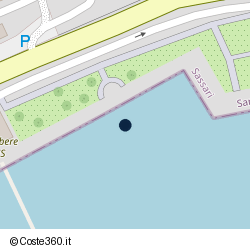 Posizione della concessione demaniale marittima Capitaneria di Porto di La Maddalena, A. 2024, N. 142