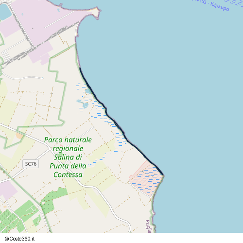 Posizione della spiaggia Spiaggia senza nome (localizzazione generica)