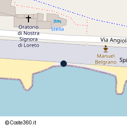 Posizione della concessione balneare Comune di Imperia, A. 2010, N. 88