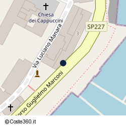 Posizione della concessione balneare Comune di Santa Margherita Ligure, A. 2004, N. 128