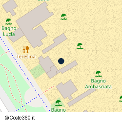 Posizione della concessione demaniale marittima Comune di Cesenatico, A. 2012, N. 80