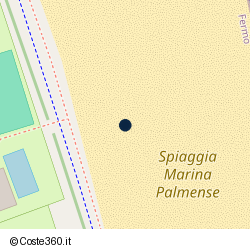 Posizione della concessione demaniale marittima Comune di Fermo, A. 2015, N. 10