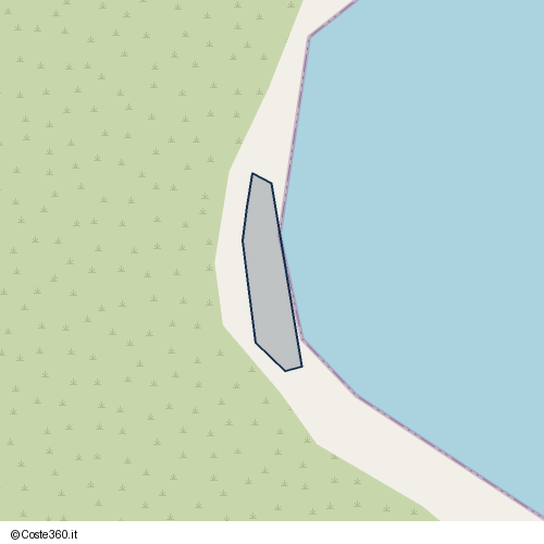 Posizione della spiaggia Spiaggia nei pressi di Strada Provinciale 18, Crabonaxa/Villasimius, 09049