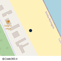 Posizione della concessione balneare Comune di Cesenatico, A. 2012, N. 1
