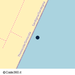 Posizione della concessione balneare Regione di Sardegna, A. 2008, N. S35