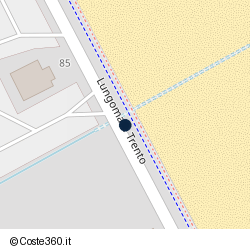 Posizione della concessione demaniale marittima Comune di Roseto Degli Abruzzi, A. 2015, N. 55