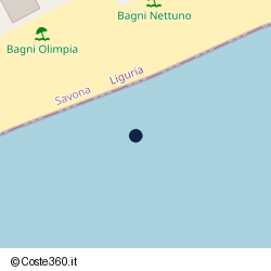 Posizione della concessione demaniale marittima Autorità Portuale di Mar Ligure Occidentale, A. 2022, N. SAV27